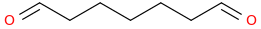 heptanedial molecular structure