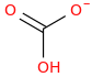 hydroxyformate molecular structure