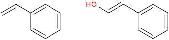 hydroxystyrene-styrene molecular structure