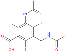 iodamide molecular structure
