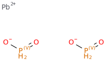 lead diphosphinate molecular structure
