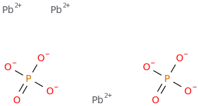 lead phosphate molecular structure