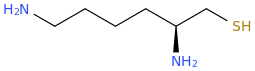 lysinethiol molecular structure