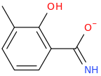 methylhydroxybenzimidate molecular structure