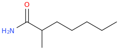 methylpentylacetamide molecular structure