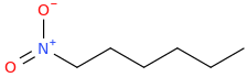 nitrohexane molecular structure