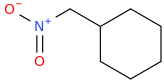 nitromethylcyclohexane molecular structure