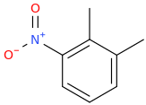 nitroxylene molecular structure