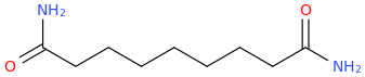 nonanediamide molecular structure