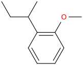 o-sec-Butylanisole molecular structure