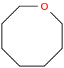 oxocane molecular structure