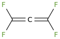 perfluoroallene molecular structure