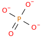 phosphate molecular structure