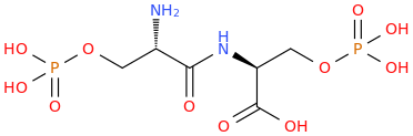 phosphoseryl-phosphoserine molecular structure