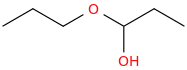 propoxypropanol molecular structure