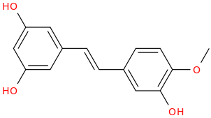 rhapontigenin molecular structure