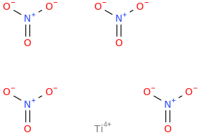 titanium(IV) nitrate molecular structure