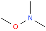 trimethylhydroxylamine molecular structure