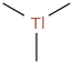 trimethylthallane molecular structure