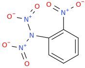 trinitroaniline molecular structure