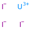 uranium triiodide molecular structure