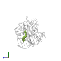 S-ADENOSYL-L-HOMOCYSTEINE in PDB entry 10mh, assembly 1, side view.