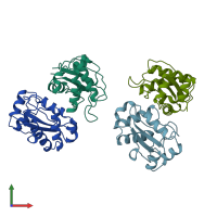 3D model of 1a3a from PDBe