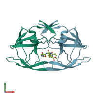3D model of 1aaq from PDBe