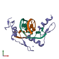 3D model of 1aay from PDBe