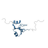 The deposited structure of PDB entry 1adn contains 1 copy of Pfam domain PF02805 (Metal binding domain of Ada) in Bifunctional transcriptional activator/DNA repair enzyme Ada. Showing 1 copy in chain A.