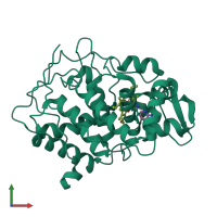 3D model of 1aeo from PDBe