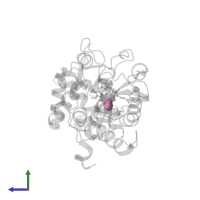 IMIDAZOLE in PDB entry 1aes, assembly 1, side view.