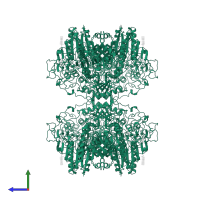 Arylsulfatase A in PDB entry 1auk, assembly 1, side view.