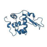 The deposited structure of PDB entry 1b7m contains 1 copy of Pfam domain PF00062 (C-type lysozyme/alpha-lactalbumin family) in Lysozyme C. Showing 1 copy in chain A.