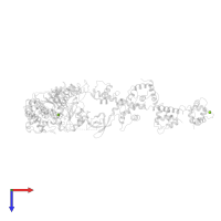 MAGNESIUM ION in PDB entry 1b7t, assembly 1, top view.