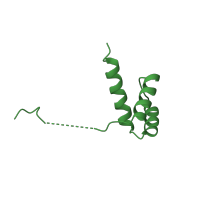 The deposited structure of PDB entry 1b8i contains 1 copy of SCOP domain 46690 (Homeodomain) in Homeotic protein ultrabithorax. Showing 1 copy in chain C [auth A].