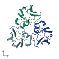 3D model of 1baw from PDBe