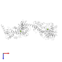 beta-D-glucopyranose in PDB entry 1bg3, assembly 1, top view.