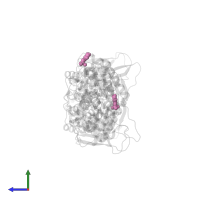 2-(N-MORPHOLINO)-ETHANESULFONIC ACID in PDB entry 1brw, assembly 1, side view.