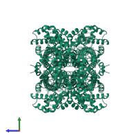 Adenylosuccinate lyase in PDB entry 1c3u, assembly 1, side view.