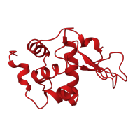 The deposited structure of PDB entry 1c46 contains 1 copy of CATH domain 1.10.530.10 (Lysozyme) in Lysozyme C. Showing 1 copy in chain A.