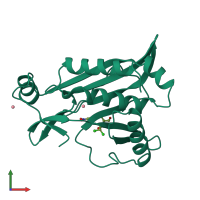 3D model of 1cla from PDBe