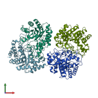 3D model of 1clx from PDBe