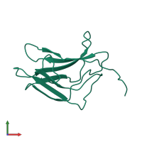 Runt-related transcription factor 1 in PDB entry 1co1, assembly 1, front view.