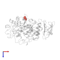 Modified residue PCA in PDB entry 1cpu, assembly 1, top view.