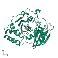 3D model of 1ctt from PDBe