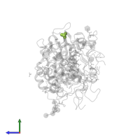 SULFATE ION in PDB entry 1d2v, assembly 2, side view.