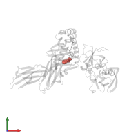 Modified residue ALC in PDB entry 1d6e, assembly 1, front view.