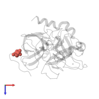 Modified residue TYS in PDB entry 1d6w, assembly 1, top view.