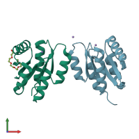 3D model of 1dck from PDBe